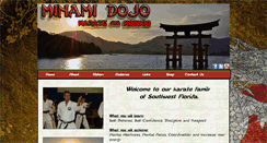 Desktop Screenshot of minamidojo.com
